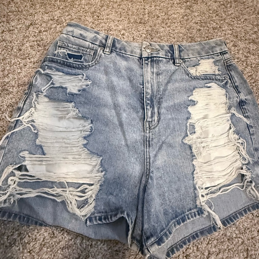 American Eagle Outfitters Distressed Jean Shorts